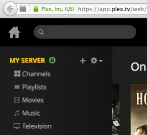 how to connect to plex media server