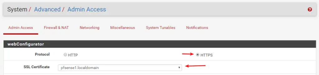 Enable SSL for pfSense - Fast & Easy