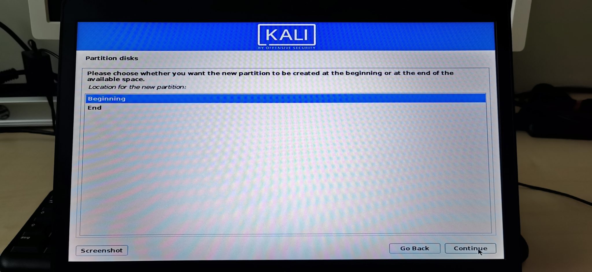 dual boot kali linux and windows 10