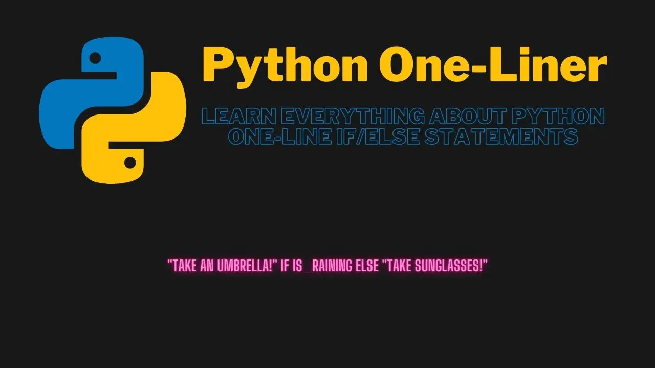 Python Inline If Else One Line Simple Easy